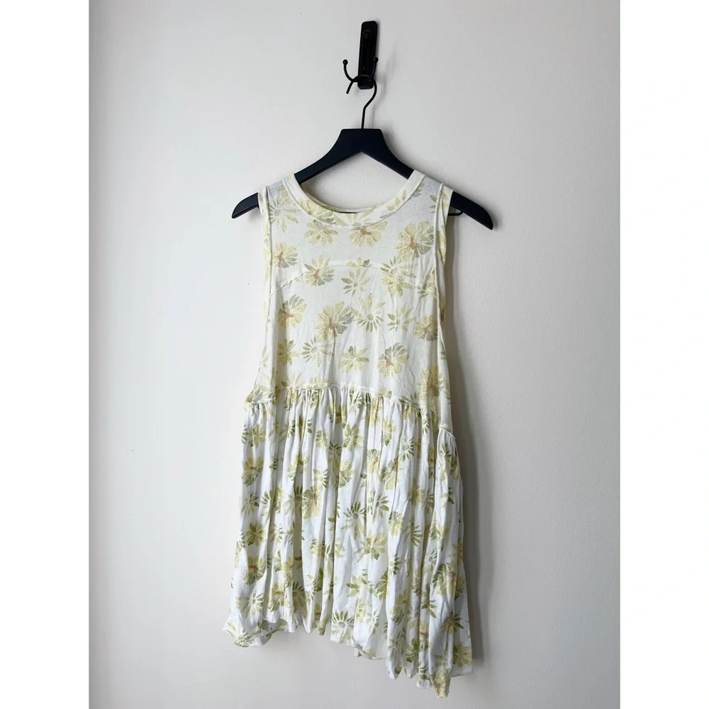 free people • madison floral longline tank top - Picture 4 of 4